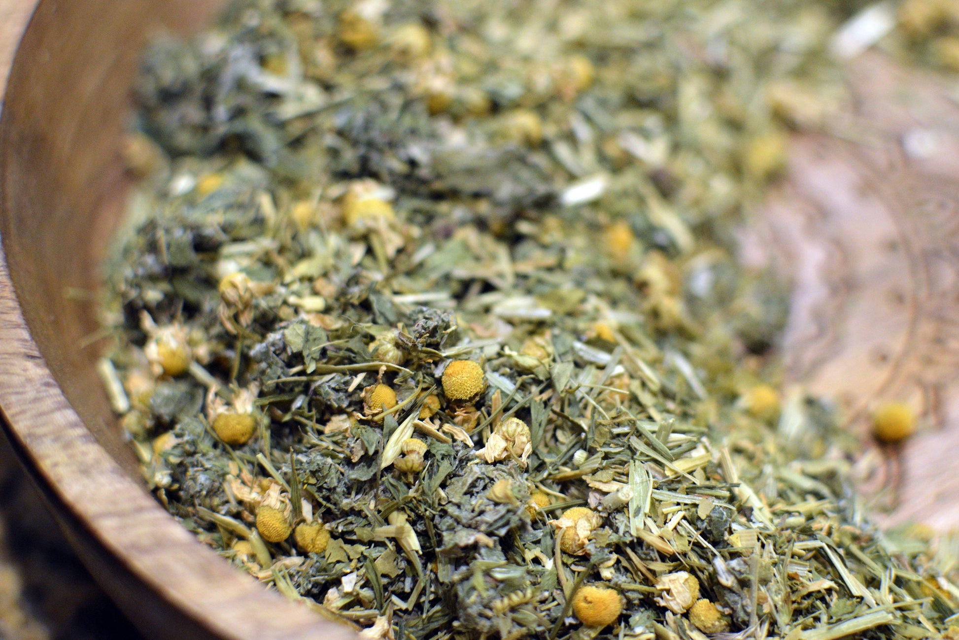 Calming Restorative Blend Organic Herbal Tea, Caffeine-free Deeply Rooted Yoga + Wellness