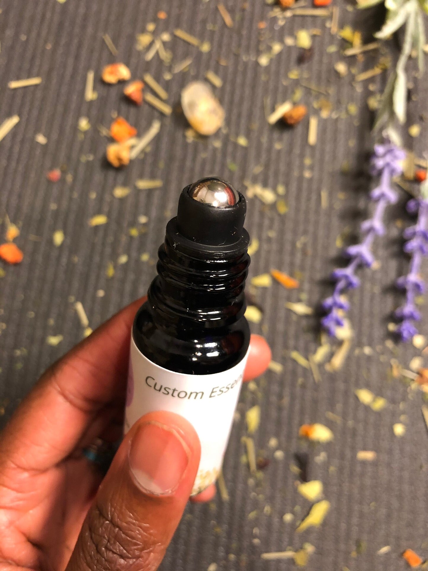 Affinity Herbal Tea + Custom Essential Oil COMBO, 8oz tea, 10ml oil Deeply Rooted Yoga + Wellness