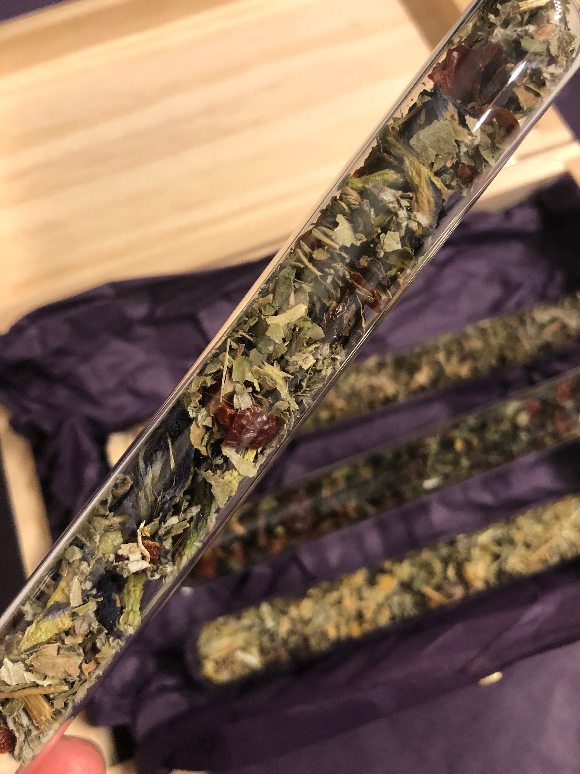 Herbal Tea Sampler, 4 Loose Leaf Teas, Custom Selection Deeply Rooted Yoga + Wellness