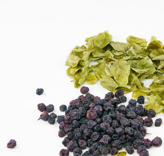 Organic Bilberry Leaf + Berries, Loose Leaf, 2oz Deeply Rooted Yoga + Wellness
