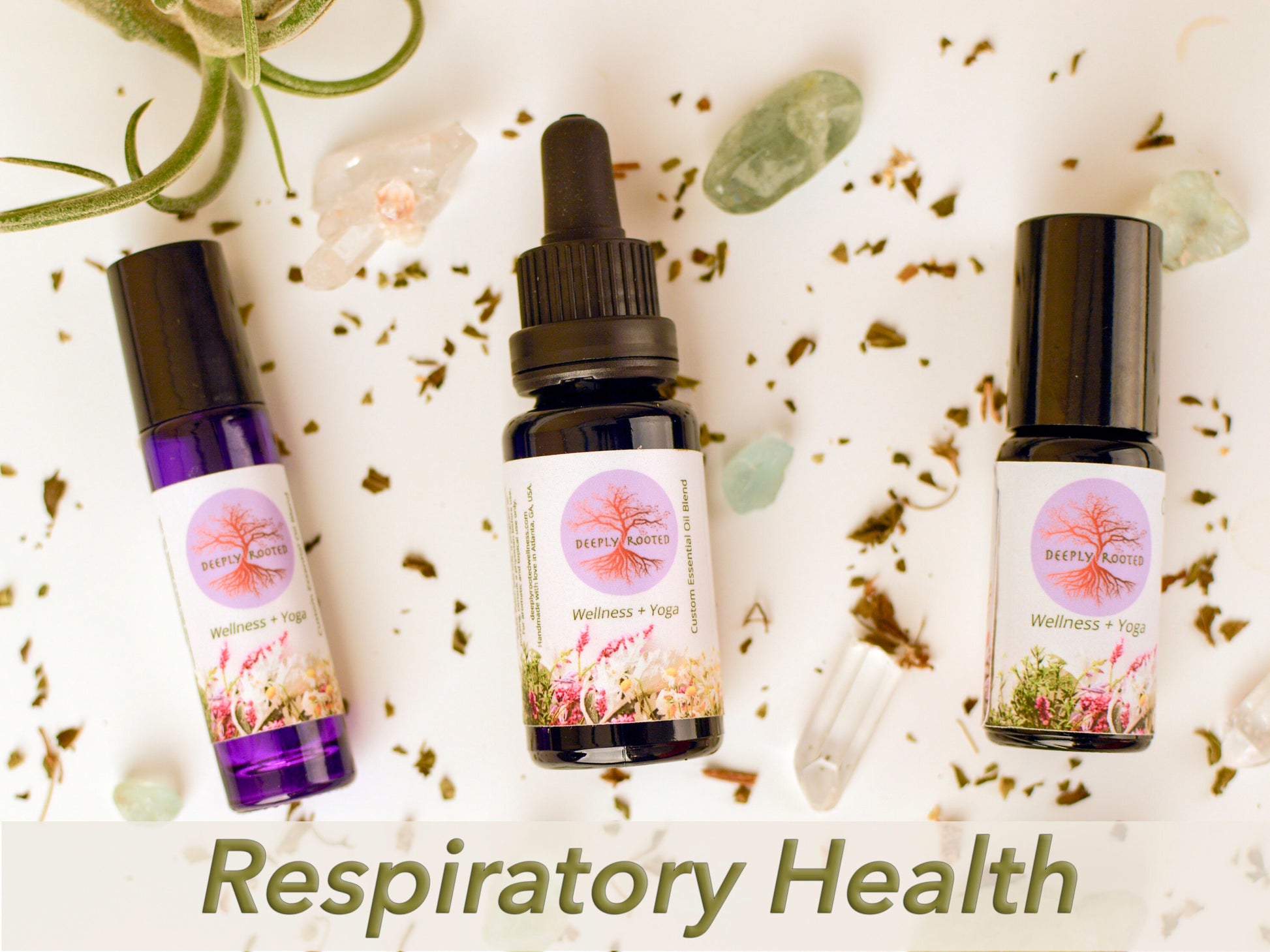 Rescue Respiratory Infection Blend, Essential Oils Deeply Rooted Yoga + Wellness