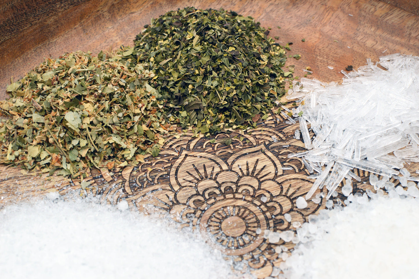 Organic Respiratory Respite Herbal Bath Salts / Bath Tea